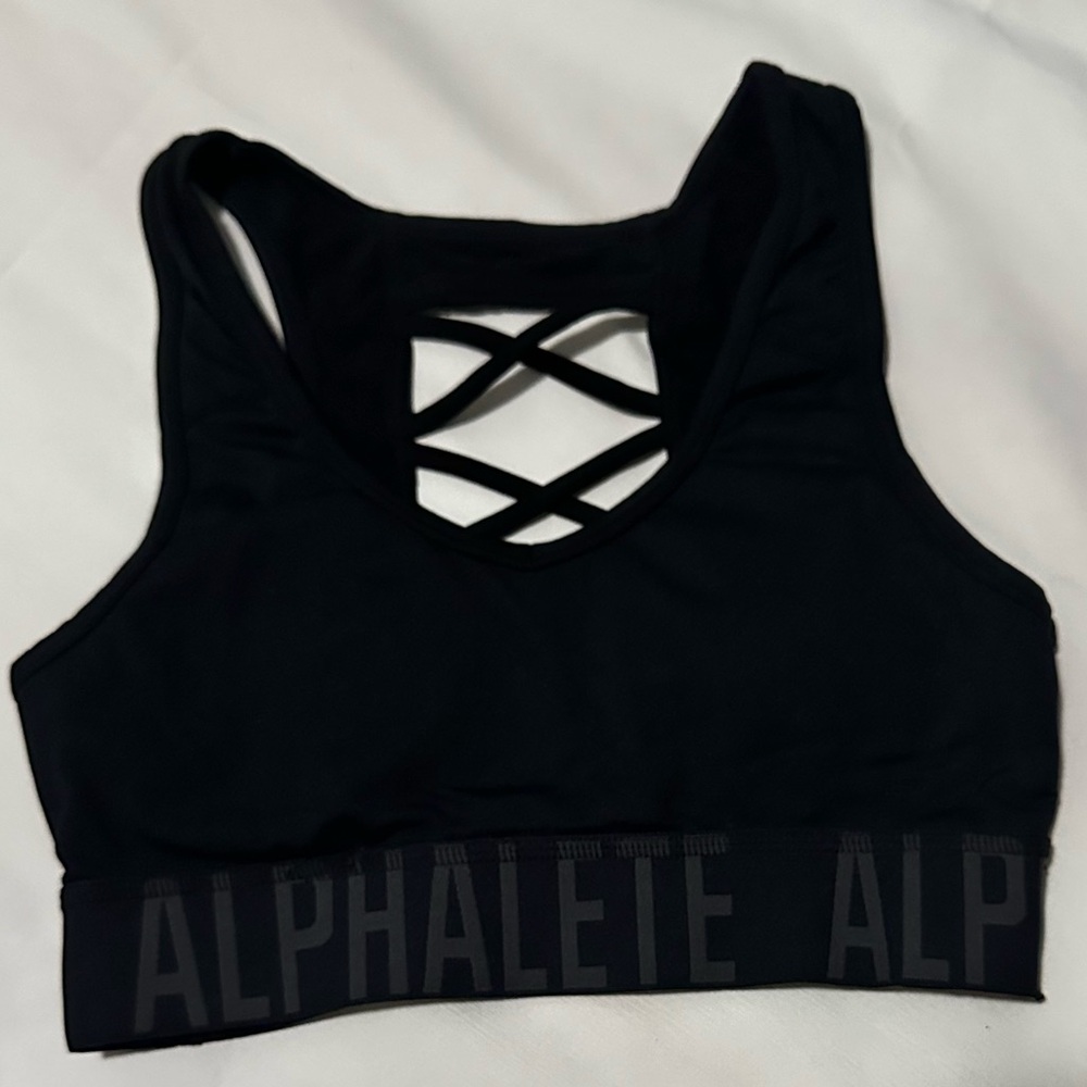 Alphalete cris cross sports bra